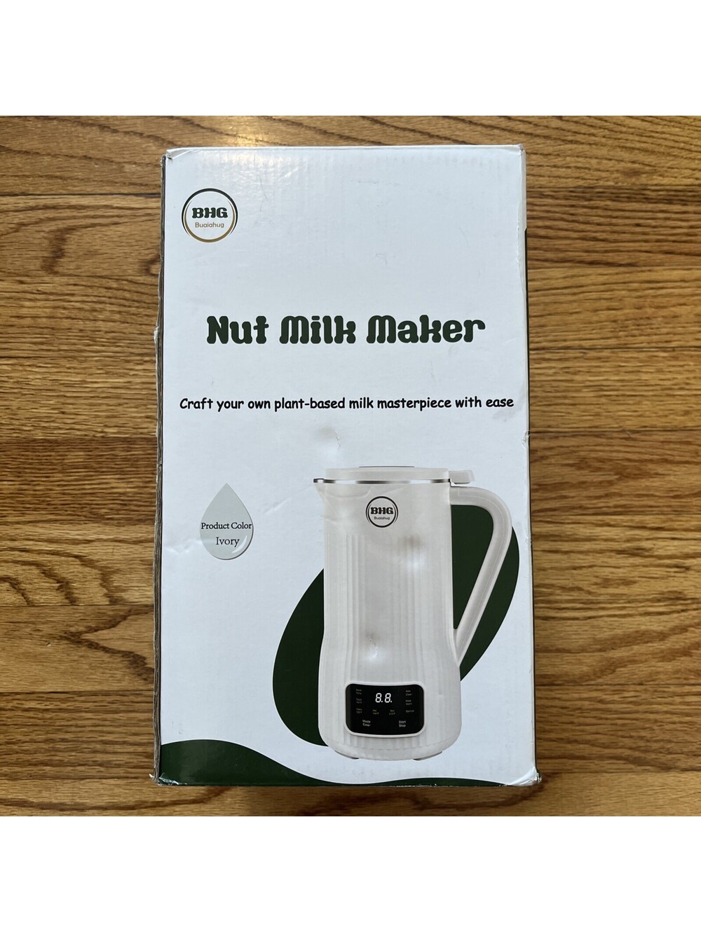 New 40oz Nut Milk Maker Machine - Multi Function Automatic Almond Soy Milk Maker